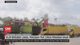VIDEO: Solar Bersubsidi Langka, Pengusaha Truk Curigai Permainan Oknum