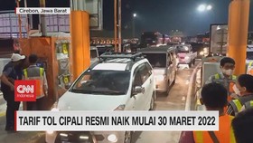 VIDEO: Tarif Tol Cipali Resmi Naik Mulai 30 Maret 2022