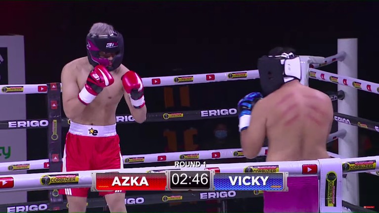 Azka vs Vicky