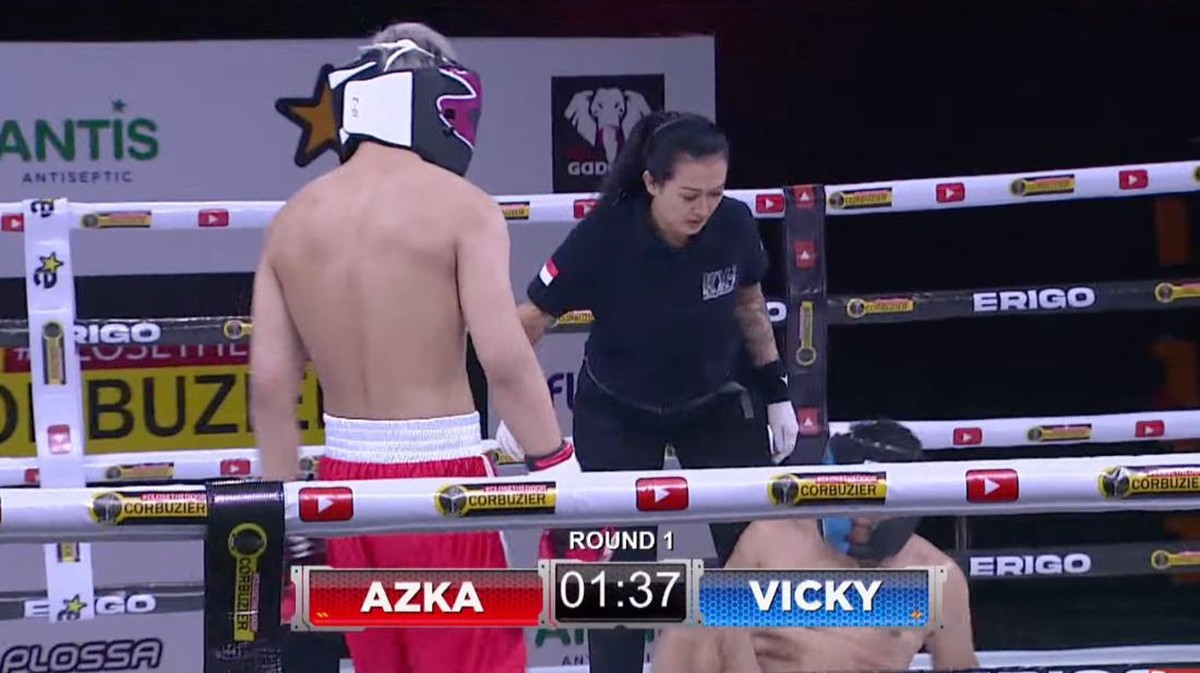 Azka Corbuzier vs Vicky Prasetyo