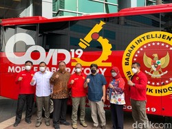 Intip Kecanggihan Bus Pemeriksaan PCR Milik BIN, Standar WHO