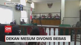 VIDEO: Dekan Terdakwa Asusila Divonis Bebas