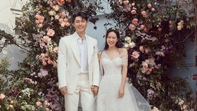 Foto Pernikahan Hyun Bin dan Son Ye-jin Dirilis