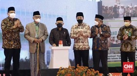 Ma'ruf Amin hingga Chairul Tanjung Resmikan Grha 2 RSI Surabaya