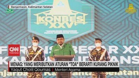 VIDEO: Menag: Yang Meributkan TOA Berarti Kurang Piknik
