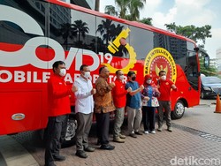 Gelar Vaksinasi Booster bareng Transmedia, BIN Bawa Mobil Lab Tes COVID-19