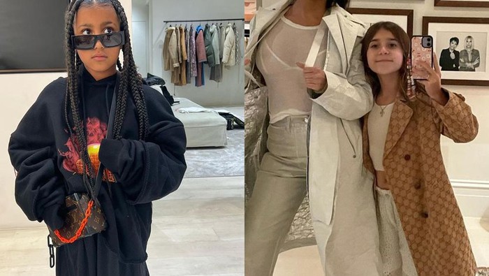 Sama-sama Keturunan Kardashian, Ini Beda Gaya North West dan Penelope Disick