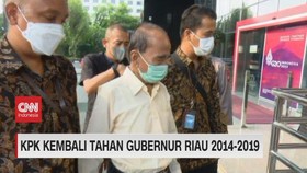 VIDEO: KPK Kembali Tahan Gubernur Riau 2014-2019