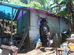 Rusunawa Direnovasi 6 Bulan, 1 Keluarga di Manado Terpaksa Tinggal di Kebun