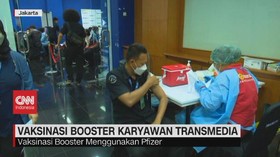 VIDEO: Vaksinasi Booster Karyawan Transmedia