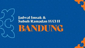 INFOGRAFIS: Jadwal Imsak dan Subuh Ramadan 2022 di Bandung
