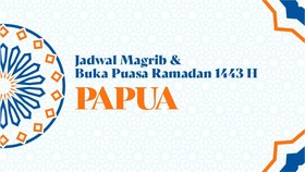 INFOGRAFIS: Jadwal Magrib dan Buka Puasa Ramadan 2022 di Papua