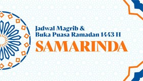 INFOGRAFIS: Jadwal Magrib dan Buka Puasa Ramadan 2022 di Samarinda