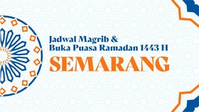 INFOGRAFIS: Jadwal Magrib dan Buka Puasa Ramadan 2022 di Semarang