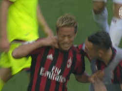 Video: Nostalgia Gol Cantik Keisuke Honda Saat Milan Vs Bologna