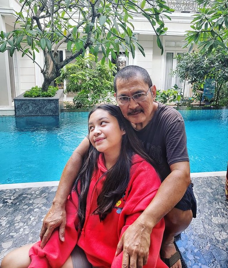 Khirani Momen ulang tahun Khirani anak semata wayang Mayangsari dan Bambang Trihatmodjo