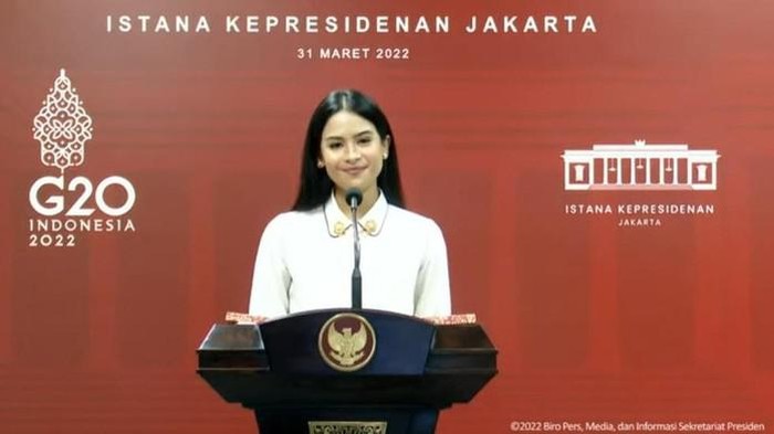 Terpilih Jadi Juru Bicara Presidensi G20 Indonesia, Apa Saja Tugas Maudy Ayunda?