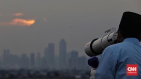 FOTO: Pemantauan Hilal 1 Ramadhan 1443 Hijriah di Jakarta