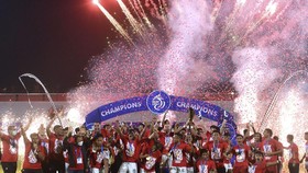 FOTO: Perayaan Bali United Juara Liga 1