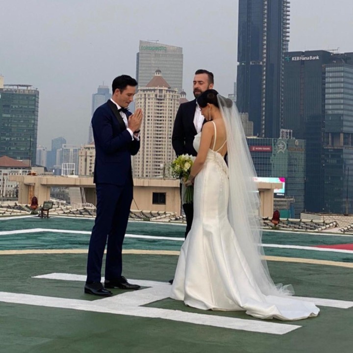 <p>Semoga pernikahan Mike dan Janisaa langgeng dan selalu diberikan kebahagiaan ya, Bunda! (Foto: Instagram: @palexevans)</p>