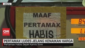 VIDEO: Pertamax Ludes Jelang Kenaikan Harga