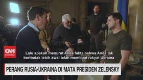 VIDEO: Perang Rusia-Ukraina di Mata Presiden Zelensky