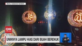 VIDEO: Uniknya Lampu Hias Dari Buah Berenuk