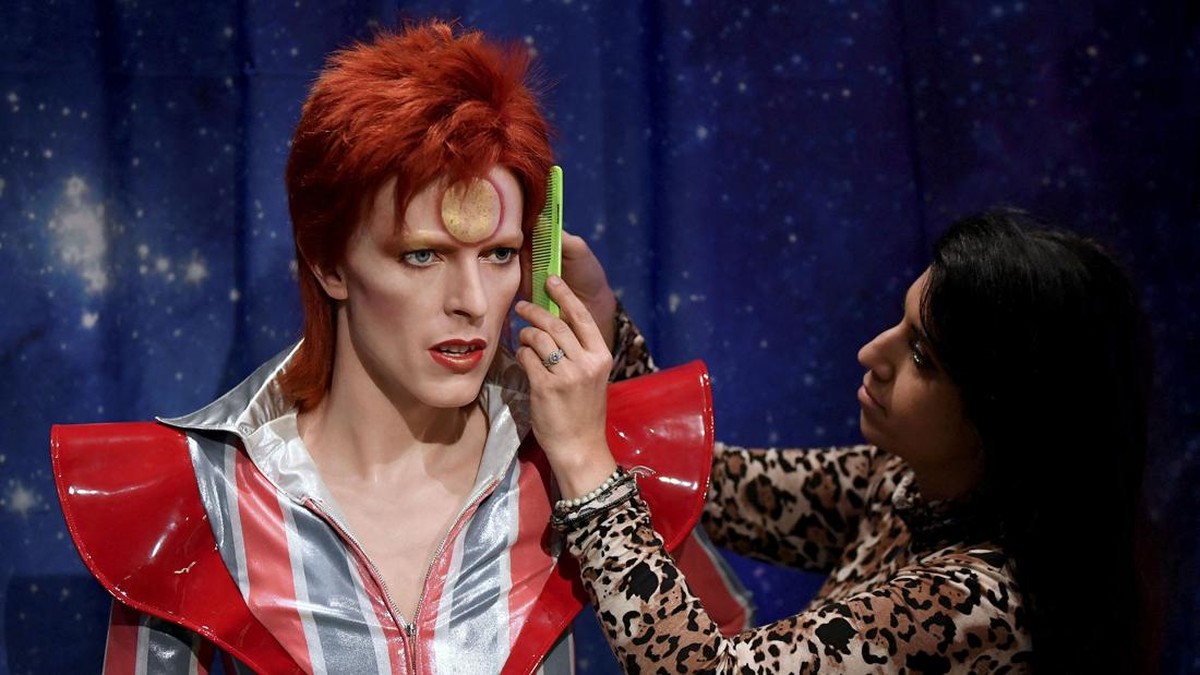 FOTO: Patung David Bowie dan Zona Musik Baru Madame Tussauds