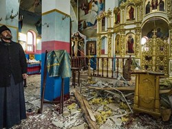 Rumah Ibadah Turut Jadi Korban Amukan Perang di Ukraina