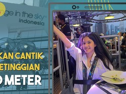 Lounge In The Sky, Sensasi Makan Mewah di Langit Jakarta