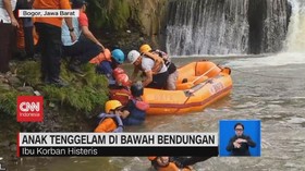 VIDEO: Anak Tenggelam Di Bawah Bendungan