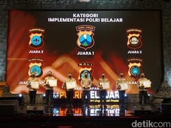 Biro SDM Polda Jatim Sabet Juara Satu Implementasi Polri Belajar
