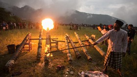 FOTO: Ragam Tradisi Unik Muslim di Nusantara Sambut Ramadan