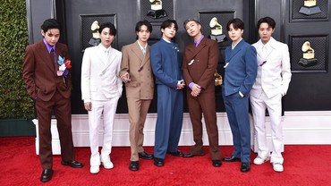 2 Kali Masuk Nominasi, BTS Gagal Lagi Bawa Piala Grammy