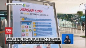 VIDEO: Aturan Baru Penggunaan eHAC Di Bandara