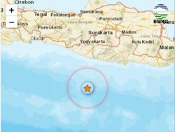 2 Gempa Guncang Pacitan Sejak Petang