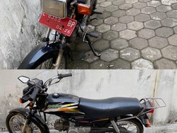 Kebangetan! Maling Ini Pakai Motor Pelat Merah MIlik Ortu untuk Beraksi