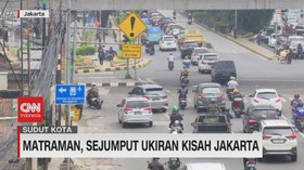 VIDEO: Matraman, Sejumput Ukiran Kisah Jakarta