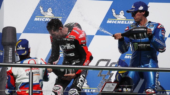 Hasil MotoGP Argentina 2022, Minggu (3/4), menciptakan rekor unik dalam sejarah MotoGP.