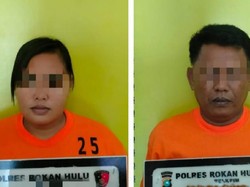 Pasutri di Riau Ditangkap Gegara Paksa Kakak-Adik Layani Pria Hidung Belang