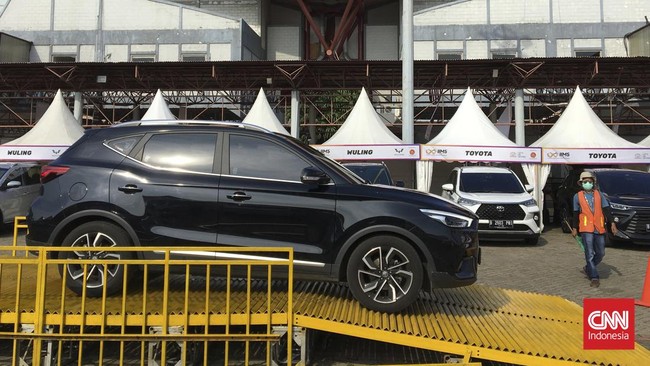 Test drive mobi baru di IIMS hybrid 2022 kali ini berbeda, pengunjung harus mendaftarkan diri secara online.
