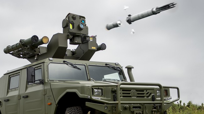 Starstreak adalah rudal tiga kali kecepatan suara buatan perusahaan Prancis, Thales, yang dibuat di Inggris.