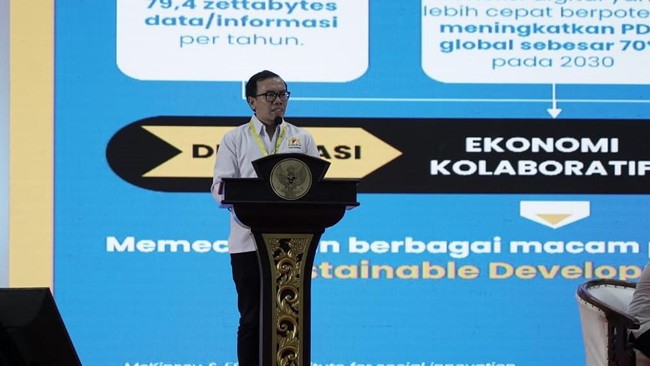 Kolaborasi elemen swasta, pemerintah, dan BUMN, salah satunya Telkom, menghadirkan Kadin Tech Hub sebagai wujud komitmen transformasi digital.