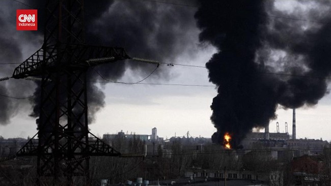Seorang pejabat yang ditunjuk Rusia di wilayah pendudukan Ukraina melaporkan serangkaian ledakan di Kota Melitopol.