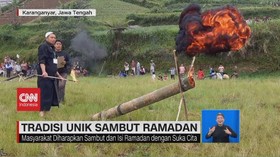 VIDEO: Tradisi Unik Sambut Ramadan