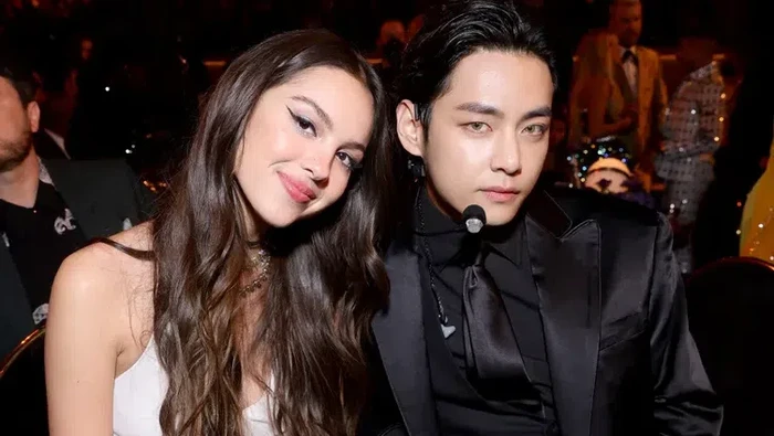 Momen V BTS dan Olivia Rodrigo di Grammy Awards 2022 Ini Sukses Bikin Penggemar Heboh