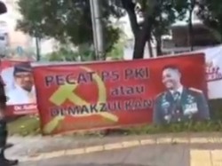 Muncul Spanduk Ngeri Sudutkan Panglima TNI