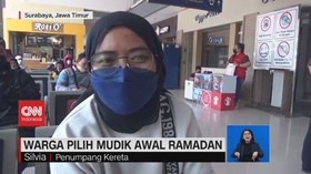 VIDEO: Warga Pilih Mudik Awal Ramadan