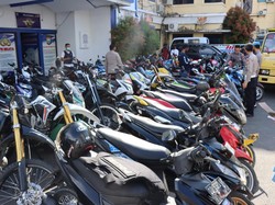 Razia Balap Liar Selama 3 Hari Ramadan, Polisi Sita 135 Motor di Makassar
