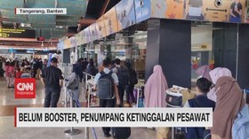 VIDEO: Belum Booster, Penumpang Ketinggalan Pesawat